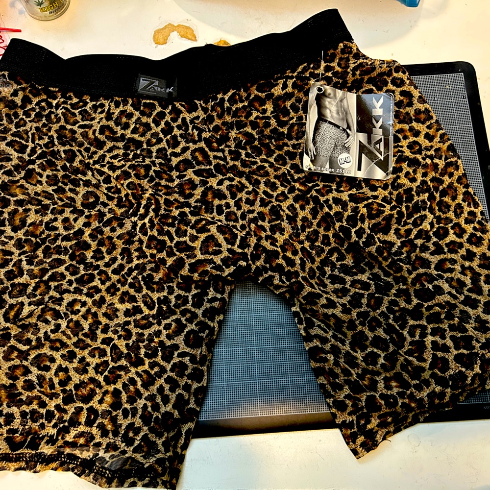 Men’s animal print sports boxer